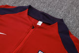 2024/25 England Maroon Kids Sweater Tracksuit
