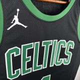 2025 Celtics HOLIDAY #4 Black NBA Jerseys