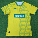 2024/25 JS Kabylie Home Yellow Player Version Soccer Jersey 卡比利亚