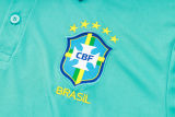 2025 Brazil Green POLO Training Tracksuit