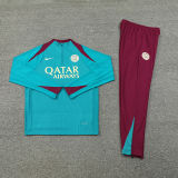 2025 PSG Kids Green Sweater Tracksuit