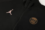 2024/25 PSG Black Jacket Tracksuit