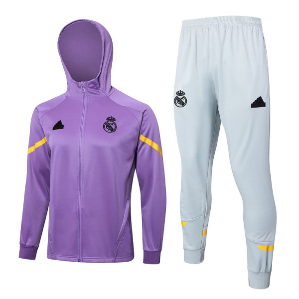 2024/25 RM Purple Hoody Zipper Jacket Tracksuit