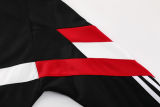 2025 M Utd Black Zipper Jacket Tracksuit