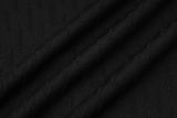 2025 France Black Sweater Tracksuit