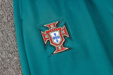 2024/25 Portugal Blackish Green Kids Sweater Tracksuit