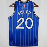 2019 Magic FULTZ #20 Royal Blue Retro NBA Jerseys