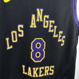 2024/25 Lakers BRYANT #8 Black Kids City Edition NBA Jersey