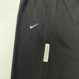 2024/25 Nk~ Black Pure Cotton Sports Trousers Zipper style