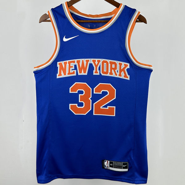 2025 NY Knicks TOWNS #32 Blue City Edition NBA Jerseys
