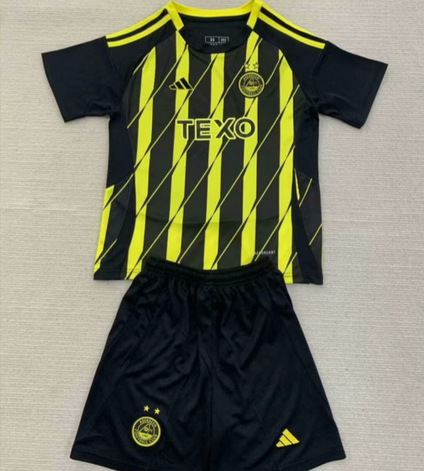 2024/25 Aberdeen Away Kids Soccer Jersey