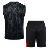 2024/25 PSG Black Vest Training Jersey(A Set)