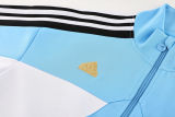 2025 AD~ Sky Blue Jacket Tracksuit
