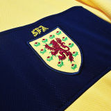 2002 Scotland Away Yellow Retro Soccer Jersey