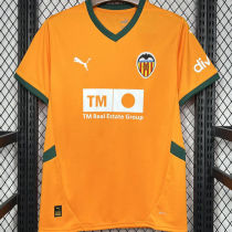 2024/25 Valencia Third Orange Fans Soccer Jersey