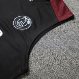 2024/25 PSG Black Vest Training Jersey(A Set)
