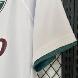 2024/25 Fluminense Away White Fans Soccer Jersey
