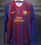 2011/12 BA Home Retro Long Sleeve Player Version Soccer Jersey
