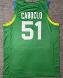 2024 Brazil Team CABOCLO #51 Green Jersey
