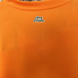 2024/25 Ivory Coast Home Orange Fans Soccer Jersey