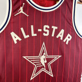2024/25 ALL-STAR BRYANT #24 Red NBA Jerseys