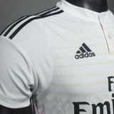 2014/15 RM Home White Retro Player Version Soccer Jersey 球员版