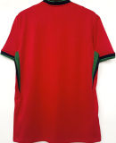 RONALDO #7 Portugal 1:1 Quality Home Red Fans Jersey 2024/25 ★★