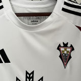 2024/25 Albacete Home White Fans Soccer Jersey 阿尔巴赛特