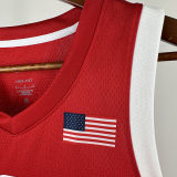 2024 Team USA BOOKER #15 Red NBA Jersey