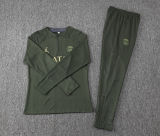 2024/25 PSG Blackish Green Kids Sweater Tracksuit