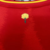 MORATA #7 Spain 1:1 Quality Home Red Fans Jersey 2024/25 ★★