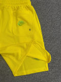2025 NK Yellow Embroidered Multicolor Logo Casual Short Pants CN02黄