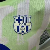 2024/25 BA Third Green Player Version Long Sleeve Jersey 胸前大广告