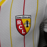 2024/25 Lens Third White Player Version Soccer Jersey