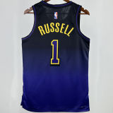 2025 Lakers RUSSELL #1 City Edition NBA Jerseys