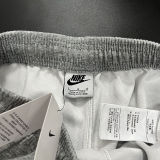 2024/25 Nk~ Grey Pure Cotton Sports Trousers Zipper style