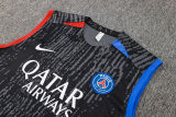 2024/25 PSG Black Vest Training Jersey(A Set)