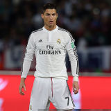 2014/15 RM Home White Retro Player Version Soccer Jersey 球员版