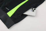 2024/25 AD~ Black Grey Jacket Tracksuit