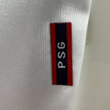 1998/99 PSG Away White Retro Soccer Jersey