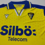 2024/25 Cadiz Home Yellow Fans Soccer Jersey 带胸前背后广告