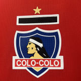 2024/25 Colo-Colo Third Red Fans Soccer Jersey