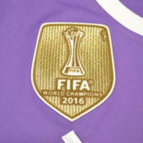 2016/17 RM Purple Away Retro Player Version Long Sleeve Soccer Jersey 球员版
