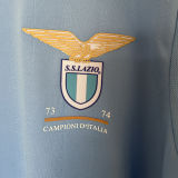 2024 Lazio 50Th Anniversary Blue Fans Soccer Jersey
