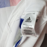 2006 France Away White Retro Long Sleeve Soccer Jersey
