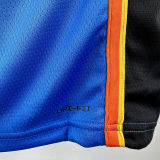 2024 KC Thunder HOLMGREN #7 Black NBA Jersey