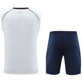 2024/25 Napoli White Vest Training Jersey(A Set)