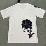 2024/25 RM Y-3 White Fans Soccer Jersey 无广告硅胶版