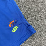 2025 NK Fancy blue Embroidered Multicolor Logo Casual Short Pants CN02浅彩蓝