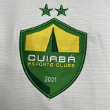 2024/25 Cuiabá Away White Fans Soccer Jersey 库亚巴体育